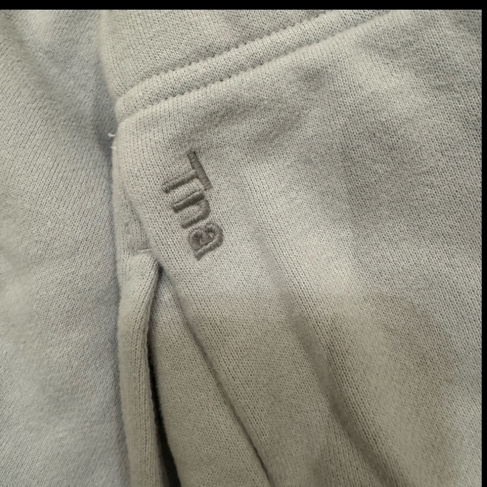 TNA White Fleece Joggers - Picture 3 of 3